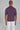 Alt view 3 SetiCo Cotton and Silk Knit Polo in Plum